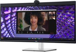 DELL P Series P3424WEB computermonitor 86,7 cm (34,1") 3440 x 1440 pixels 4K Ultra HD LCD zwart — thumbnail 1