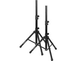 Ibiza Sound SS01B-MINI speaker luidspreker statieven set in draagtas