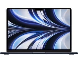 Apple MacBook Air (2022) MLY33N/A - 13.6 inch - Apple M2 - 256 GB - Middernacht