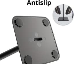 Livano Headset Stand - Headset Standaard - Headset Houder - Headset Hanger - Koptelefoon - Gaming - Zwart — thumbnail 2