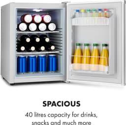 Klarstein Happy Hour minibar 40L 5-15°C 23 dB led-verlichting — thumbnail 11