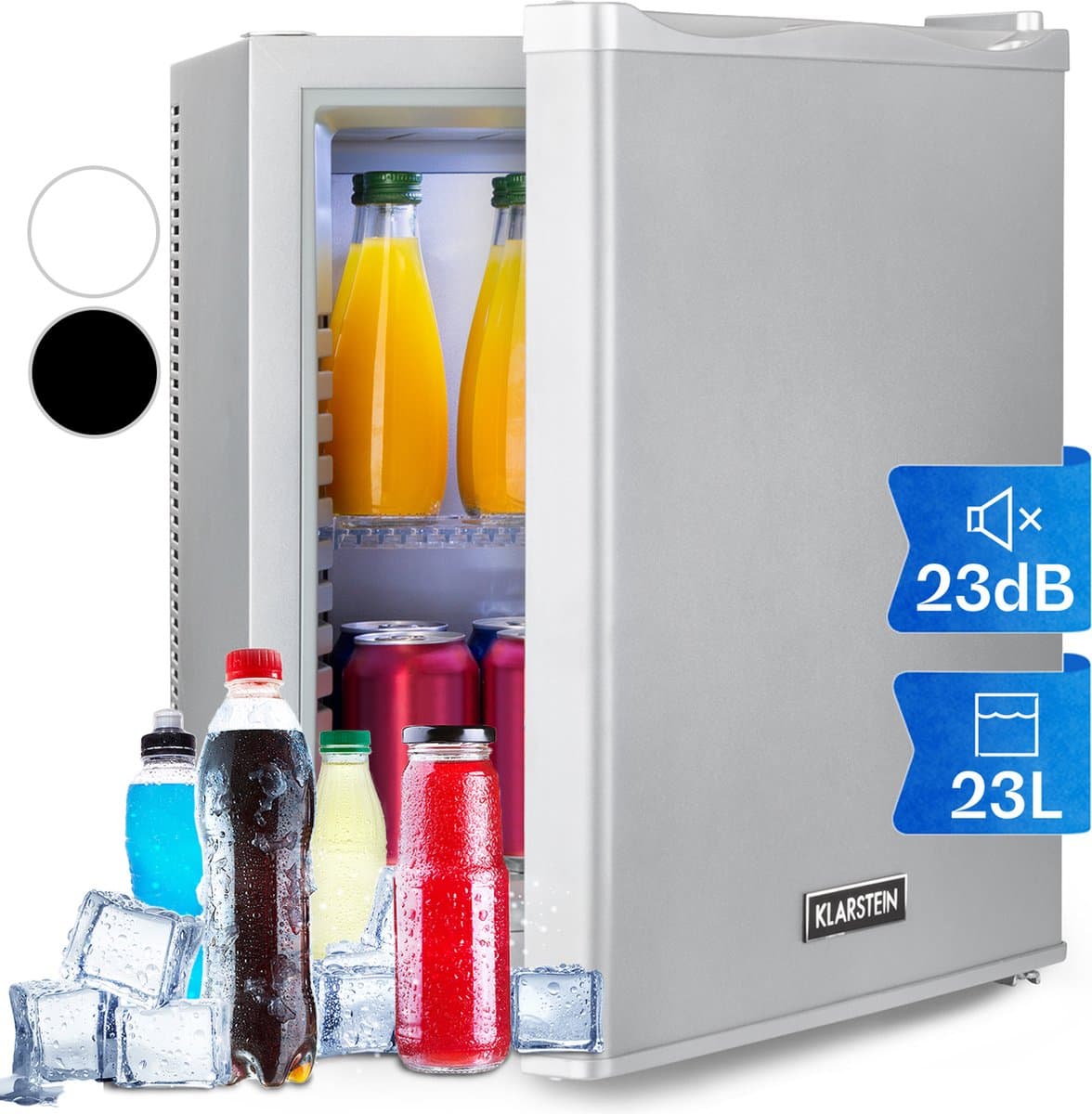 Happy Hour minibar 5-15°C EEK G geruisloos 23 dB ledverlichting — afbeelding 1