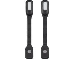 Cazy leeslampje voor Boek - Oplaadbare USB LED Bureaulamp / Nachtlampje - Verstelbaar Leeslampje met Klem - 12 uur Batterijduur - Verschillende Lichtstanden - Zwart - 2 stuks