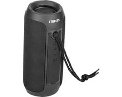 Streetz S250 Bluetooth Speaker - Bluetooth 5.3 - MicroSD kaart - USB playback - 3.5mm AUX-in - USB-C - Zwart