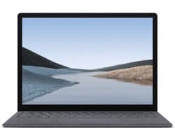 Microsoft Surface Laptop 3 Intel® Core™ i5 i5-1035G7 34,3 cm (13.5") Touchscreen 8 GB LPDDR4x-SDRAM 128 GB SSD Wi-Fi 6 (802.11ax) Windows 10 Home Platina