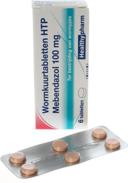 wormkuurtabletten HTP mebendazol 100 mg — thumbnail 2
