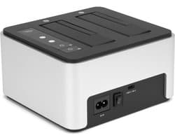 OWC Drive Dock - Docking Station voor Harde Schijven en SSDs - USB-C - 10Gb/s - Snelladen - Wit