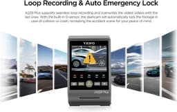 VIOFO A229 Plus 3CH - Triple 2K Dashcam - Smart voice control - 2023 — thumbnail 3
