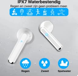 Draadloze Oordopjes - Geschikt voor iOS en Android - Bluetooth - EarBuds - Lange Batterijduur - Comfortabel Draagcomfort - Geweldige Geluidskwaliteit - Origineel Phreeze — thumbnail 4