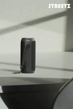 Streetz S250 Bluetooth Speaker - Bluetooth 5.3 - MicroSD kaart - USB playback - 3.5mm AUX-in - USB-C - Zwart — thumbnail 4