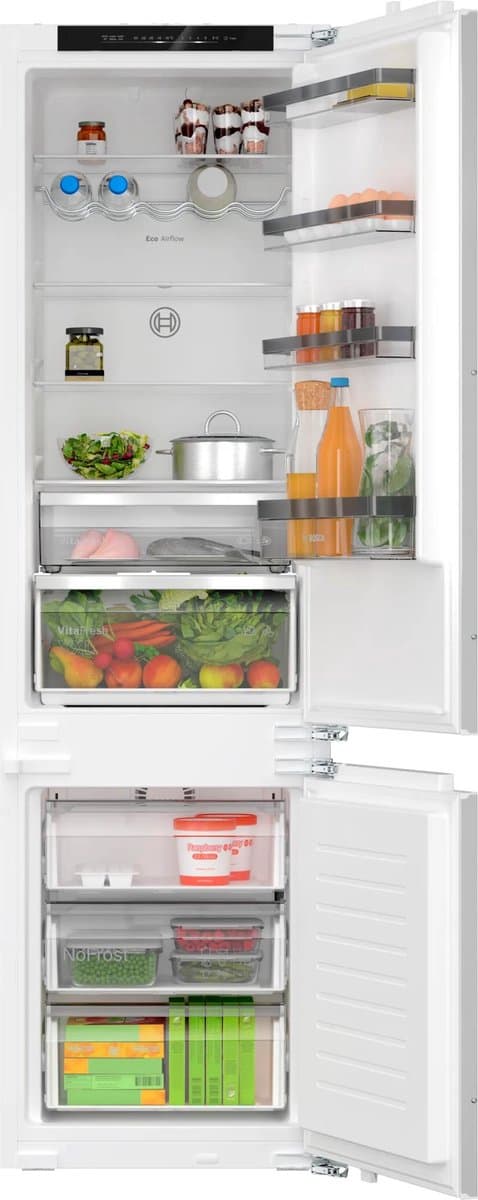 Bosch KIN96VFD0 integreerde koel-vriescombinatie - No Frost - VitaFresh Pro - Home Connect - flush-fit design — afbeelding 1