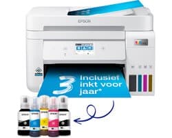 Epson EcoTank ET-4856 - All-In-One Printer - Wi-Fi - printer met inkttank - inclusief tot 3 jaar inkt