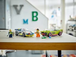 LEGO City - Politiewagen en snelle autoachtervolging Constructiespeelgoed — thumbnail 5