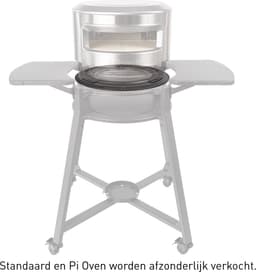 Solo Stove Lazy Susan Draaiplateau voor Pi Pizzaoven, Lazy PiZolo | Lazy Susan Hardware, 360° Rotatie voor je Pi Pizzaoven Alleen Hout, Staal/Rubber/Aluminium, Diameter: 52 cm — thumbnail 5