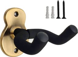 Gitaar standaard-gitaarstandaard universeel-gitaarstandaard muur-Muurbeugel-muurhaak-Guitar Stand Metal Guitar Wall Mount-Pack of 2 metalen haak — thumbnail 2