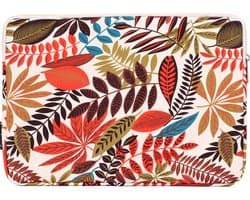 Laptophoes 13 Inch GV – Laptop Sleeve - Geschikt voor Macbook Air & Pro - Forest Wit