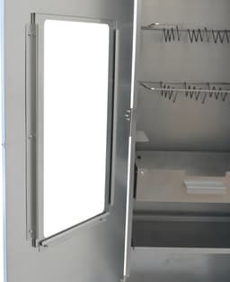 EuroCatch - Rookoven - Big One - Rookkast - 120x44x28cm - Incl. Thermometer - Rookhaken - RVS Roosters - Zeer Compleet - Smoker Met Gebruikshandleiding — thumbnail 3