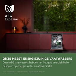 AEG FSE75737P EcoLine 7000 serie GlassCare - Inbouwvaatwasser - Energielabel B - 13 couverts — thumbnail 3