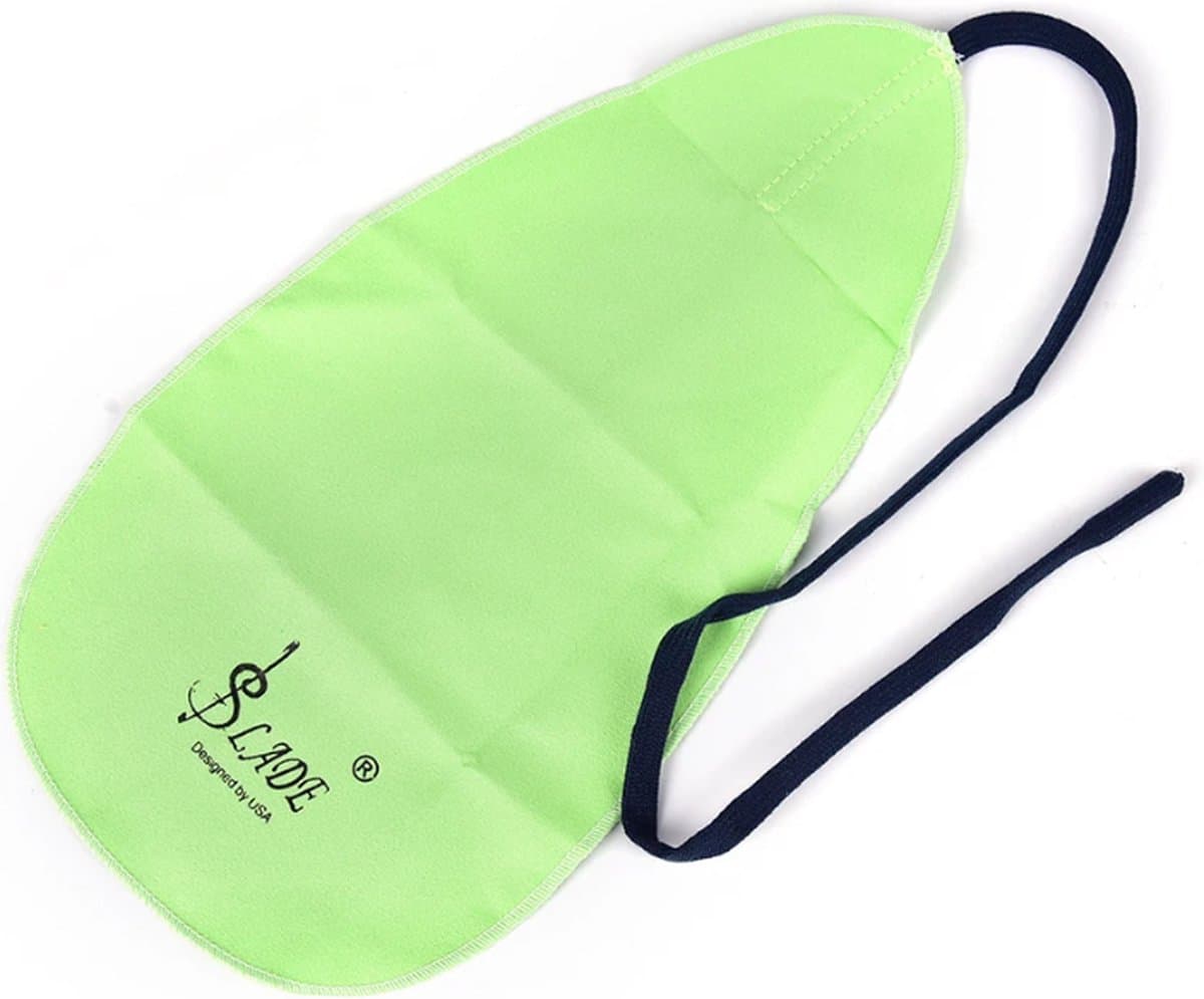 Doortrekwisser Klarinet - Microfiber Doek - Wisser - Klarinet Schoonmaken - Met Koord en Loodje — afbeelding 1