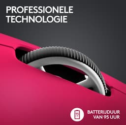 Logitech G Pro X Superlight 2 - Draadloze Gaming Muis - Lightspeed - Magenta — thumbnail 12