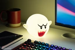 Super Mario 3D Boo Light met Geluid – Officieel Gelicentieerde Nintendo Merchandise, Sfeerlamp voor Thuis of Kantoor, Cadeau voor Retro Gamers- Paladone — thumbnail 3