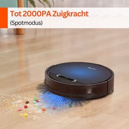Majesticmania Robotstofzuiger - ILIFE B5 Max - Appbediening - Robotstofzuiger Met Laadstation - 2000Pa - Dun - 76mm - Robotstofzuiger Met Dweilfunctie - Vacuümzuiger - 120 minuten - G Slam- Navigatiesysteem - Zwart — thumbnail 2