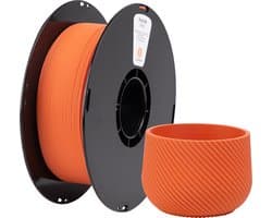 Kexcelled PLA Mat Oranje-Rood/Matte Orange-Red 1.75mm 1kg 3D Printer filament