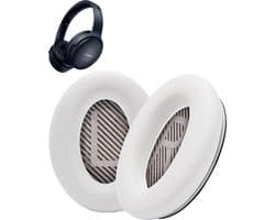 Vervangende oorkussens voor Bose QuietComfort 45 / QC45 / QuietComfort SE - Oorkussens voor koptelefoon - Ear pads headphones - Wit