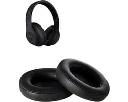 Oorkussens geschikt voor Beats By Dr. Dre Studio 2.0/3.0 wireless - Koptelefoon oorkussens voor Beats Studio zwart