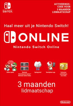 Nintendo Switch Mario Kart 8 Deluxe + 3 maanden Online Lidmaatschap Bundel - Blauw / Rood — thumbnail 2