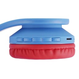 PowerLocus P1 Kids Kinder Koptelefoon Draadloos - Koptelefoon voor kinderen - Veilig volume van 85 dB - Bluetooth Hoofdtelefoon - Met microfoon - incl. Premium Case - Blauw/Rood — thumbnail 15