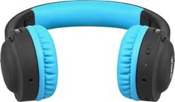 WiseQ HERO Kinderkoptelefoon – Draadloze Koptelefoon Kind met Bluetooth – 13dB Geluidsdempend – 38u batterij & Microfoon – Blauw & Zwart — thumbnail 2
