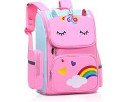 Unicorn Rugzak - Rugtas – Rugzak Meisje - Eenhoorn - Roze - Large