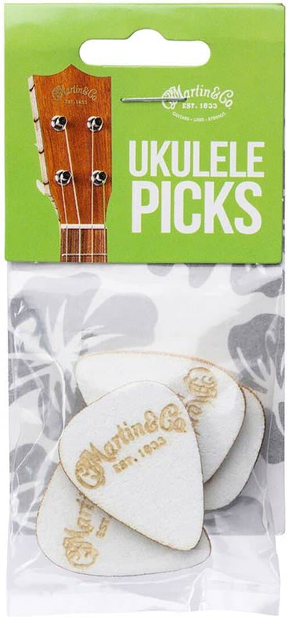Martin - Vilten Ukelele 2.5 mm plectrum - 4-pack — afbeelding 1