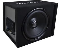 Ground Zero GZIB 25BR-ACT – Actieve Subwooferbox – 25 cm – 270W Max – Bassreflex – Auto-On