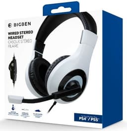 Bigben Stereo Gaming Headset V1 - PS5/PS4 - Wit — thumbnail 3