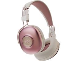 House of Marley Positive Vibration Frequency Bluetooth Koptelefoon - Hoofdtelefoon Draadloos - Overear Design - Met Microfoon - 34 uur batterij - Duurzaam - Roze