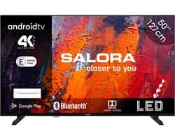 Salora 50UA550 tv 127 cm (50") 4K Ultra HD Smart TV Wifi Zwart 250 cd/m²
