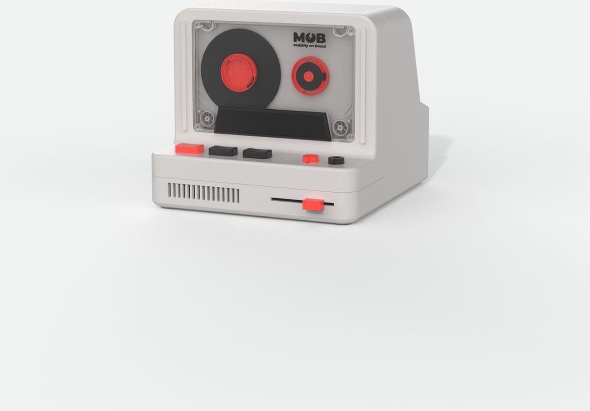 Mobility on board retro camera speaker grijs — afbeelding 1