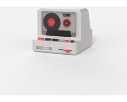 Mobility on Board, RS-80 Retro Look Bluetooth Luidspreker Polaroid 5W, Grijs