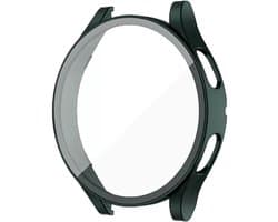 Screen protector case voor Samsung Galaxy Watch 4 - 44mm - Donkergroen