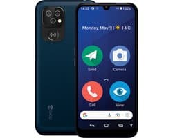 Doro 8200 Eenvoudige Senioren Smartphone - Grote Iconen - Enorm Luid - Compatibel met gehoorapparaten - 64GB