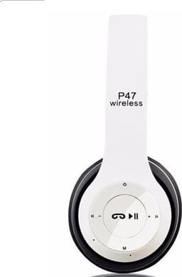 Bluetooth Headset/ Wireless Headphone P47 5.0 + EDR TF card/FM Stereo Radio MP3 player kleur. In Iphone Wit. ALS BESTE GETEST IN ZIJN PRIJSKLASSE. — thumbnail 4
