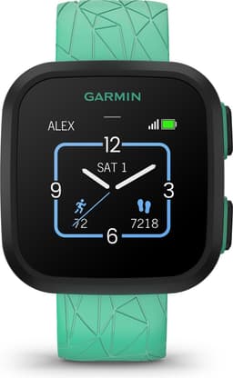 Garmin Bounce - Smartwatch voor Kinderen - Realtime locatiebepaling - LTE/5G/4G verbindig - Green Burst — thumbnail 2