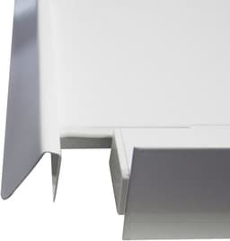 Scanpart tussenstuk voor wasmachine en droger met werkblad inclusief spanband - Ideaal voor zwaardere warmtepompdrogers - Geschikt voor AEG Bosch LG Miele Samsung Siemens Zanussi Whirlpool - Stapelkit - Universeel — thumbnail 6