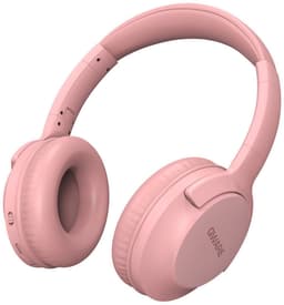 Qware - Draadloze Koptelefoon - Draadloos- Bluetooth 5.1 - Headset - Headphone - Volumeknoppen - USB-C - 20h luisteren op 50% - Vouwbaar Design - Roze — thumbnail 1
