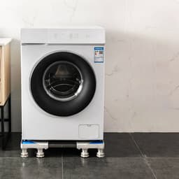 Universele Verstelbare Wasmachine Verhoger-met 8 poten - Meubelverhoger-wit — thumbnail 6