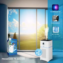 Progenion PR-360S-IUVH TIJDELIJKE BOL ACTIE OP=OP!!. Silent Smart Luchtreiniger met Ionisator HEPA - UV-C anti allergie hooikoorts. Air Purifier - Clean Air — thumbnail 4
