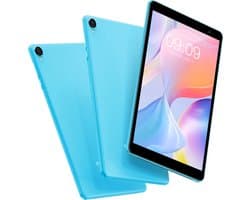 Elementkey Ai-15 Tablet - 3GB RAM met 96GB Opslag - WiFI - 8 Inch Snelle Tablet – Multitasken - Kids / E-reader - Licht - Aqua Blauw