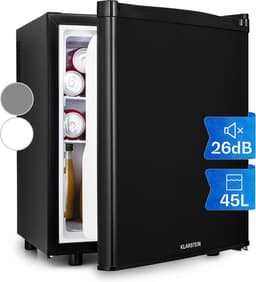 Klarstein Minibar minikoelkast voor op de kamer, minikoelkast voor drankjes, snacks en cosmetica, kleine , kleine en stille koelkast, verstelbare planken, kleine Skincar koelkast 5-22°C, 45L - 26 dB - voor Kantoor - Compact Vrijstaand — thumbnail 1